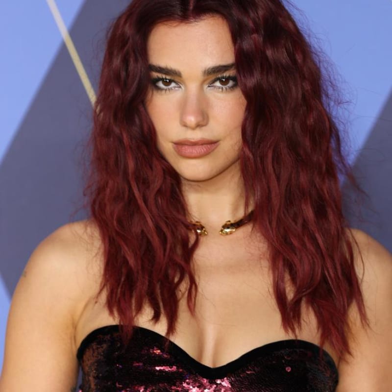 Cherry Red Colour Hair for Curls Australia