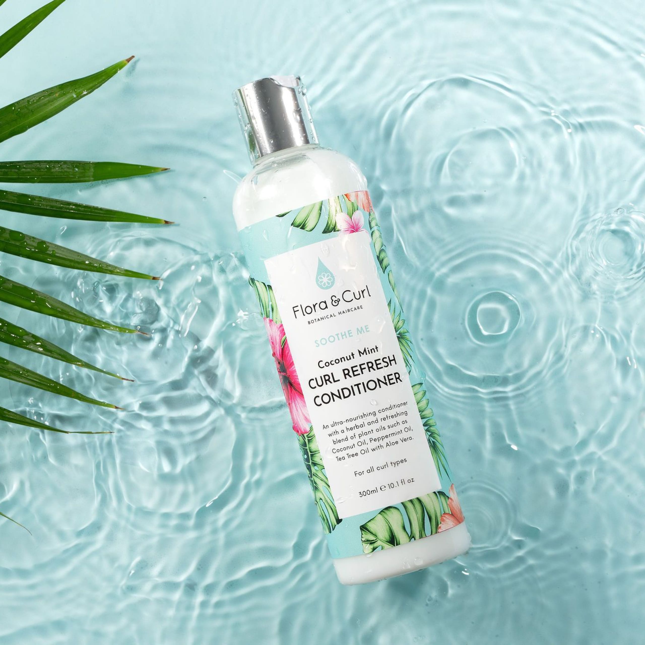 CurlyLife-Flora&Curl-MintCurlRefreshConditioner