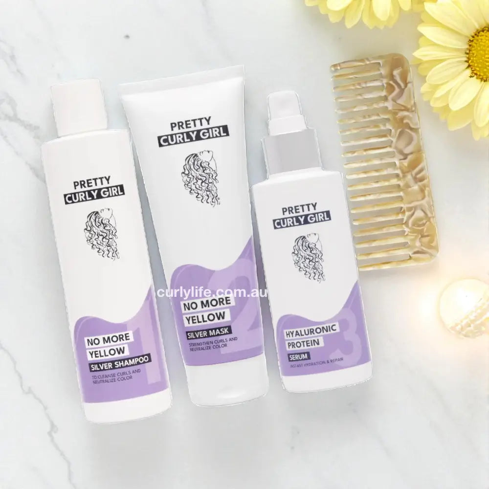 Pretty Curly Girl Blonde & Silver Ultimate Curls Bundle