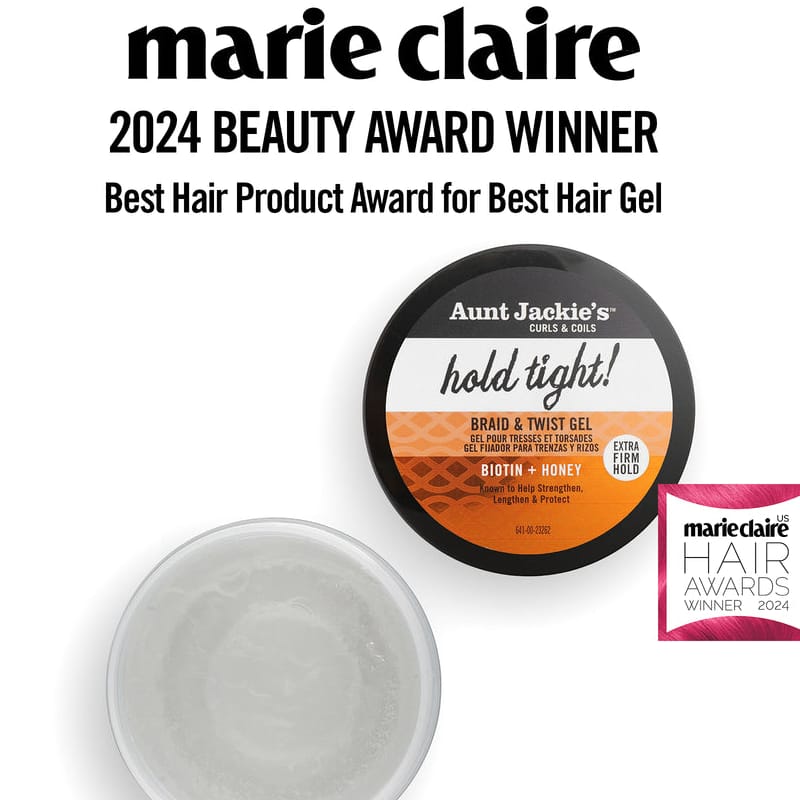 Aunt Jackie's Hold Tight! Braid & Twist Gel with Extra Firm Hold
