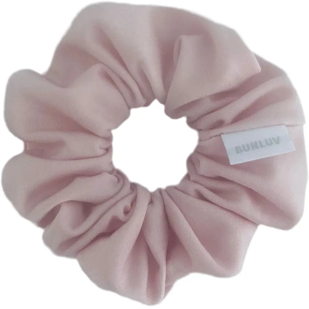 BUNLUV Active Scrunchie Blush Pink