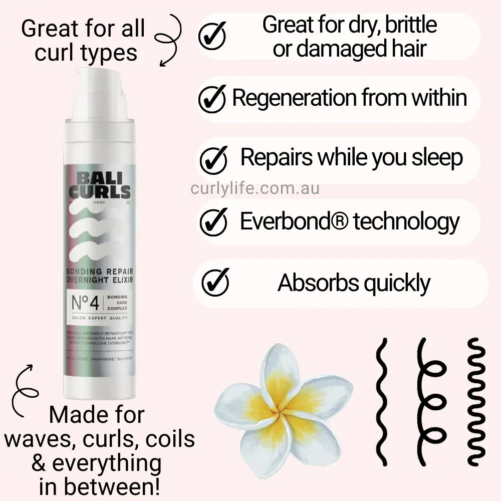 Bali Curls Bonding Repair Overnight Elixir No.4