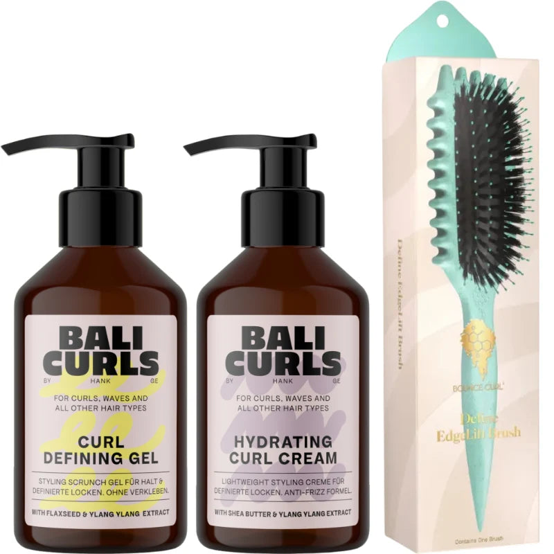 EdgeLift Define Kit (Brush + Bali Curls Cream & Gel)