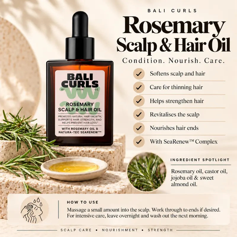 Bali Curls Rosemary Grow Hair & Scalp Oil