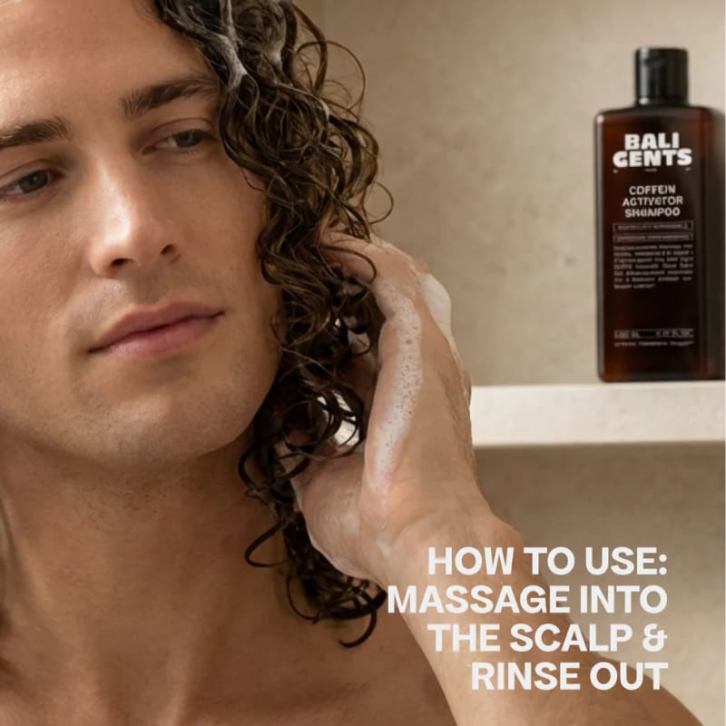 Bali Gents Caffeine Activator Shampoo