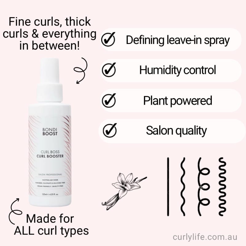 Bondi Boost Curl Boss Curl Booster Leave-In Spray