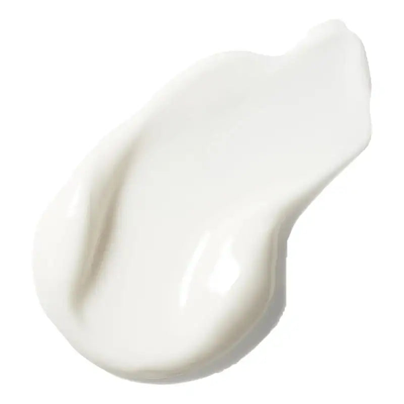 Smooth white curl cream swatch for defined, hydrated curly hair care