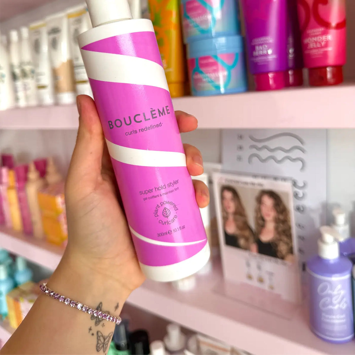 Bouclème Super Hold Styler (Strong Hold Gel)