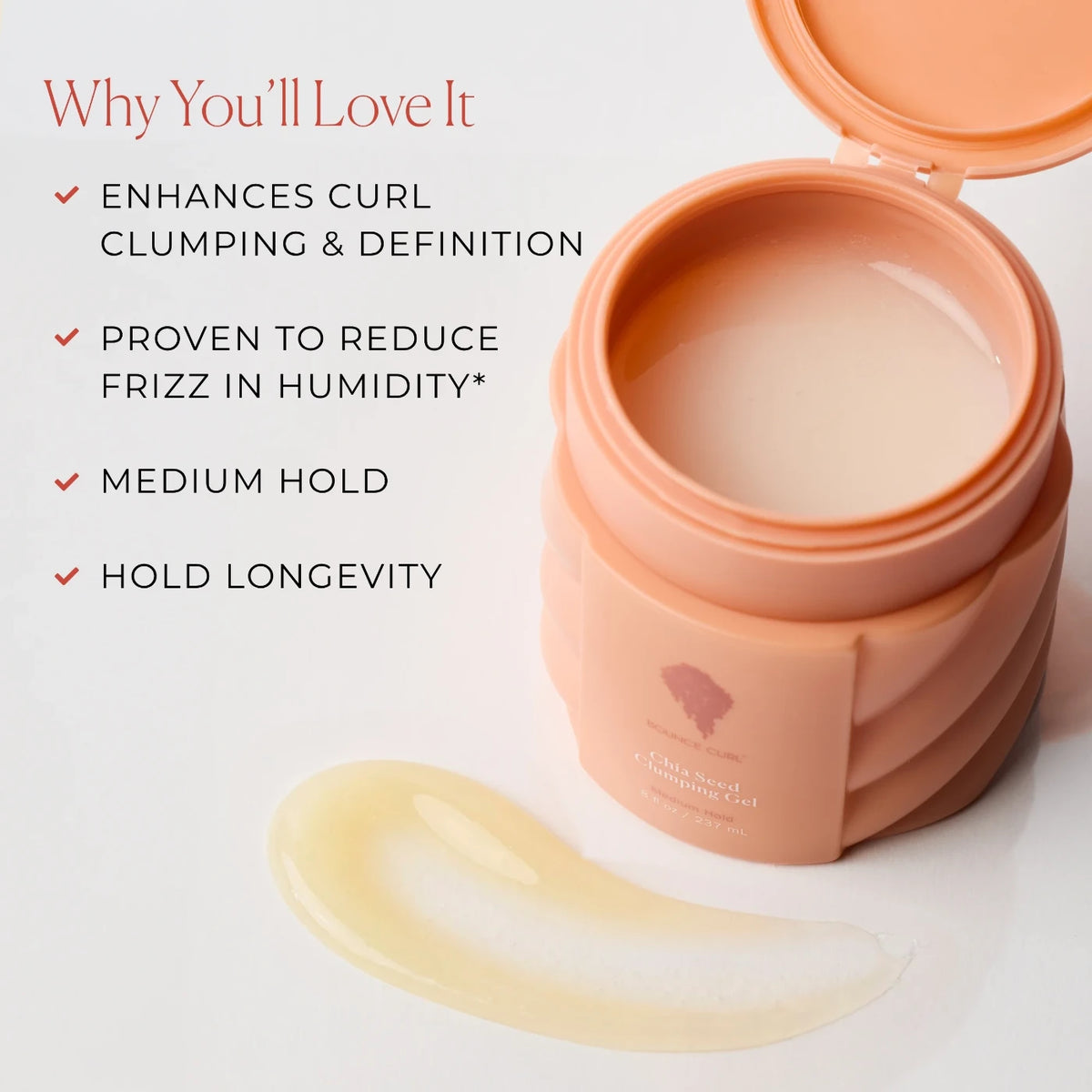 PREORDER Bounce Curl Chia Seed Clumping Gel