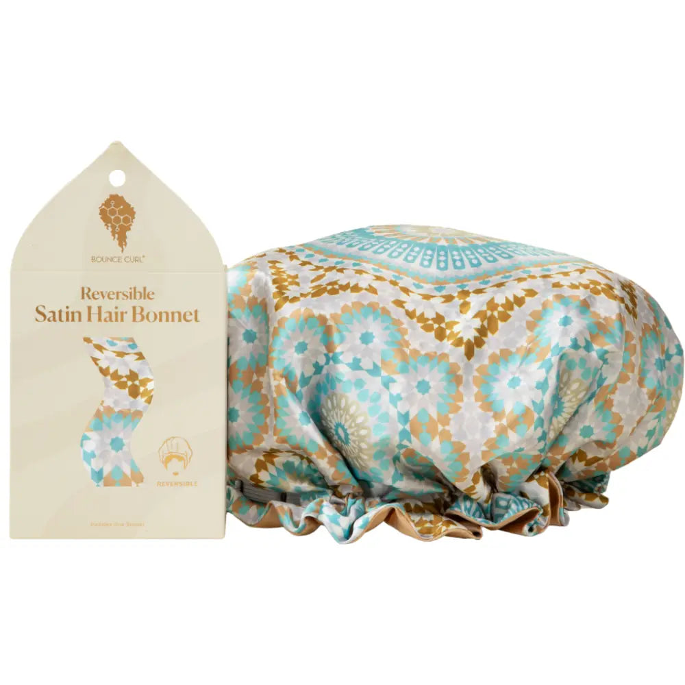 Bounce Curl Reversible Satin Hair Bonnet