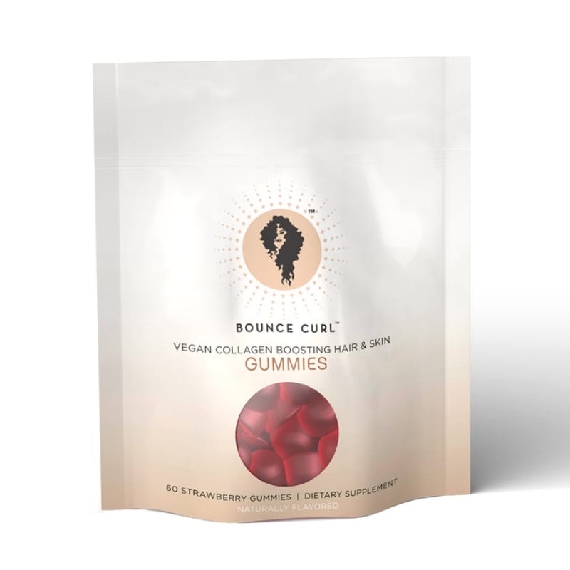 Bounce Curl Vegan Collagen Boosting Hair & Skin Gummies