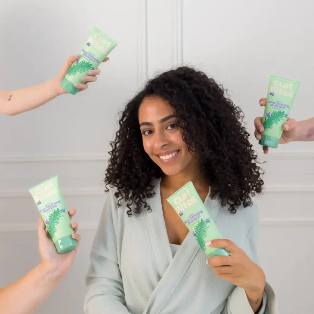 Curl Bites Rosemary Deep Cleansing Shampoo