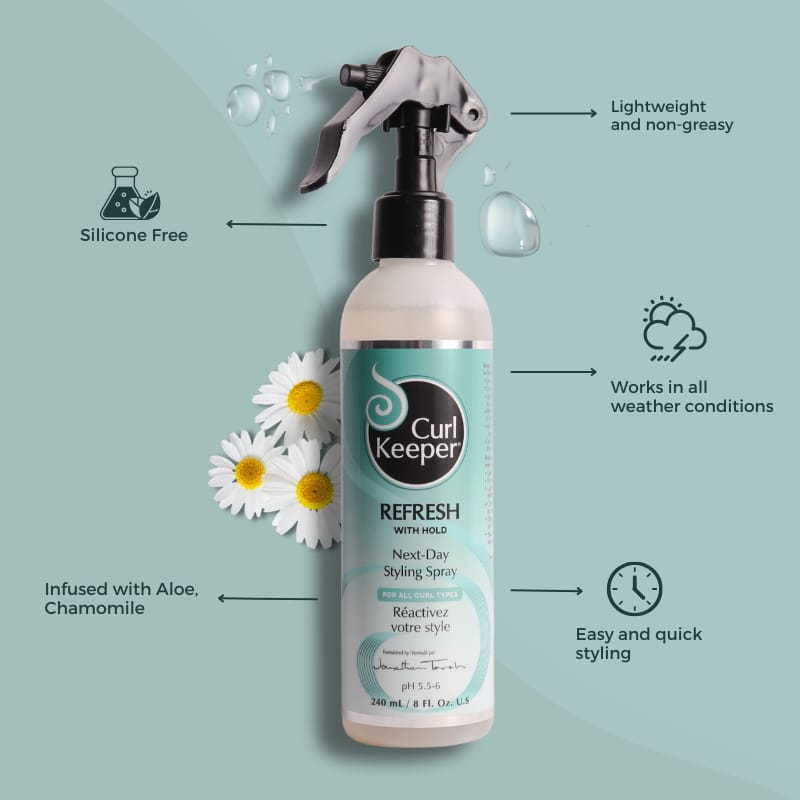 Curl Keeper® Refresh Next Day Styling Spray