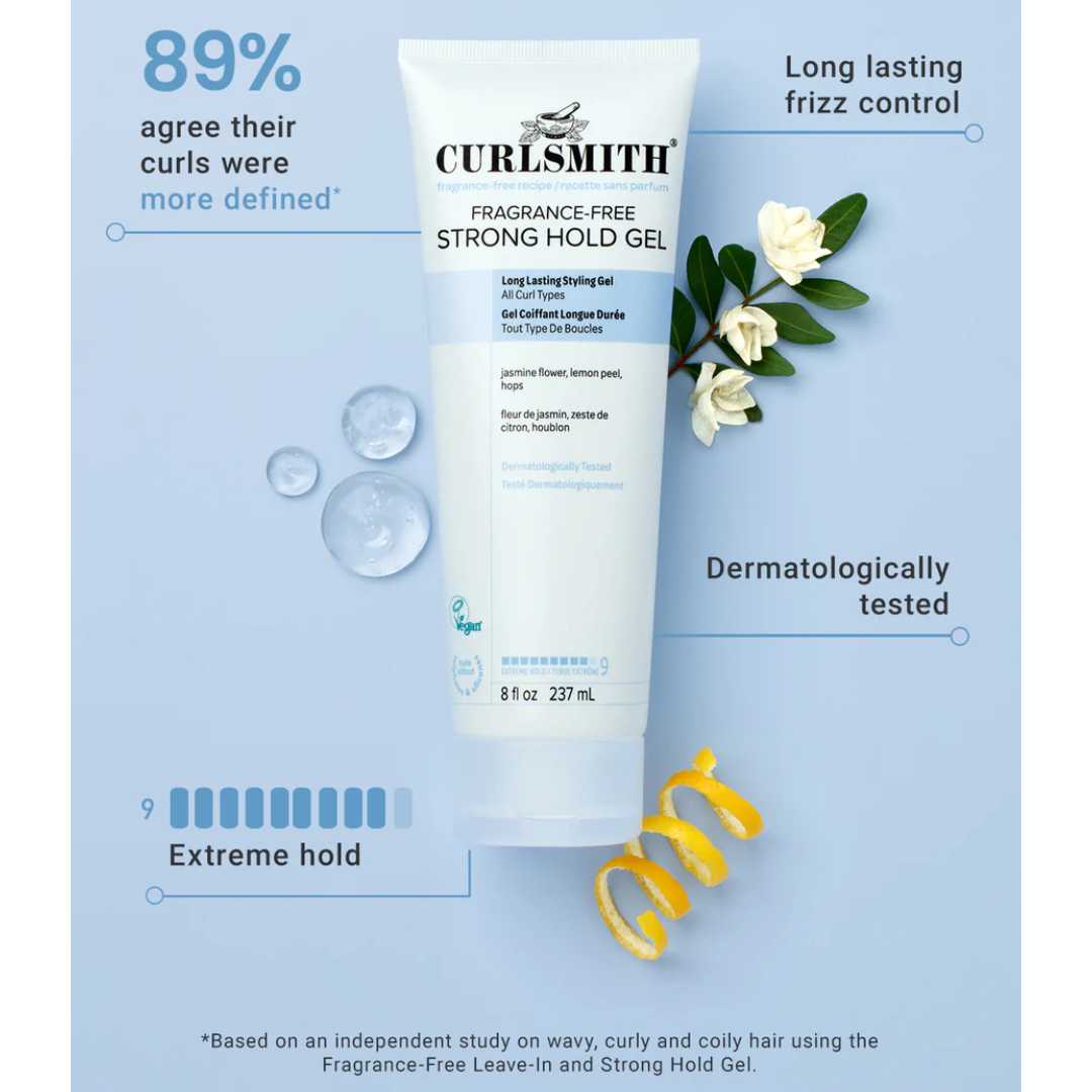 Curlsmith Fragrance Free Strong Hold Gel