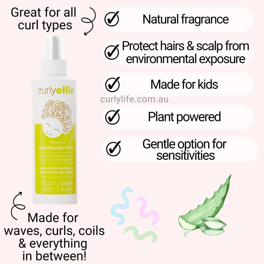 CurlyEllie Moisturising Detangling Spray