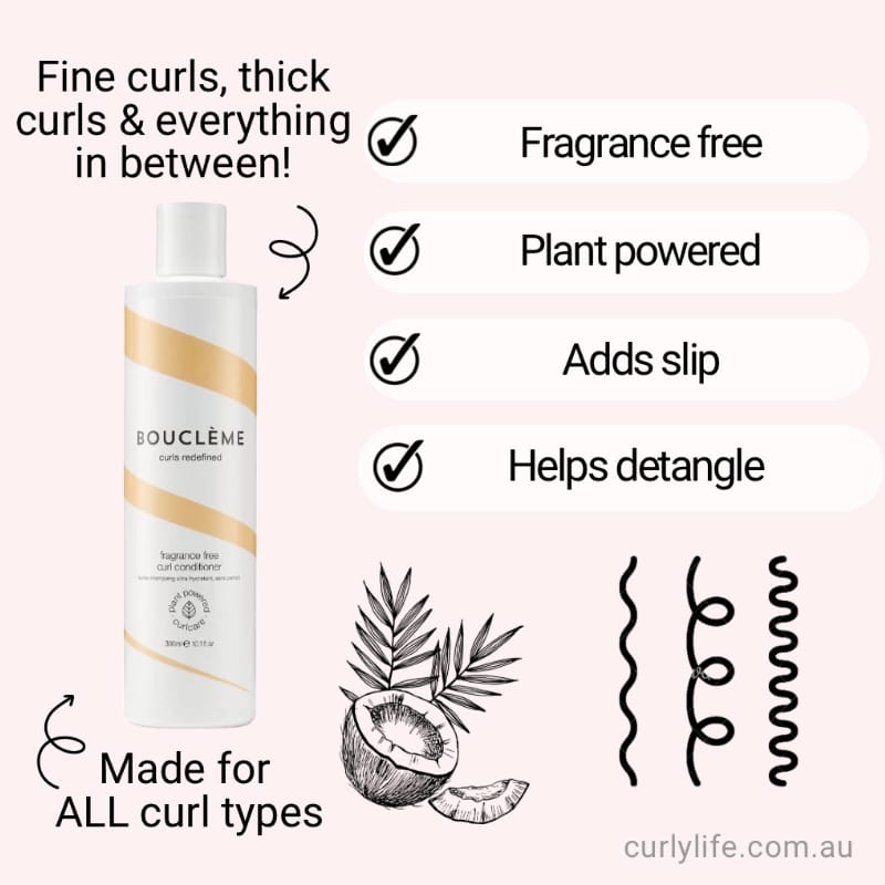 Boucleme Fragrance Free Curl Conditioner