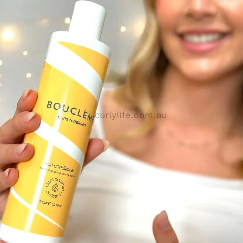 Bouclème curl conditioner for defined, hydrated curls – plant-powered curly hair care