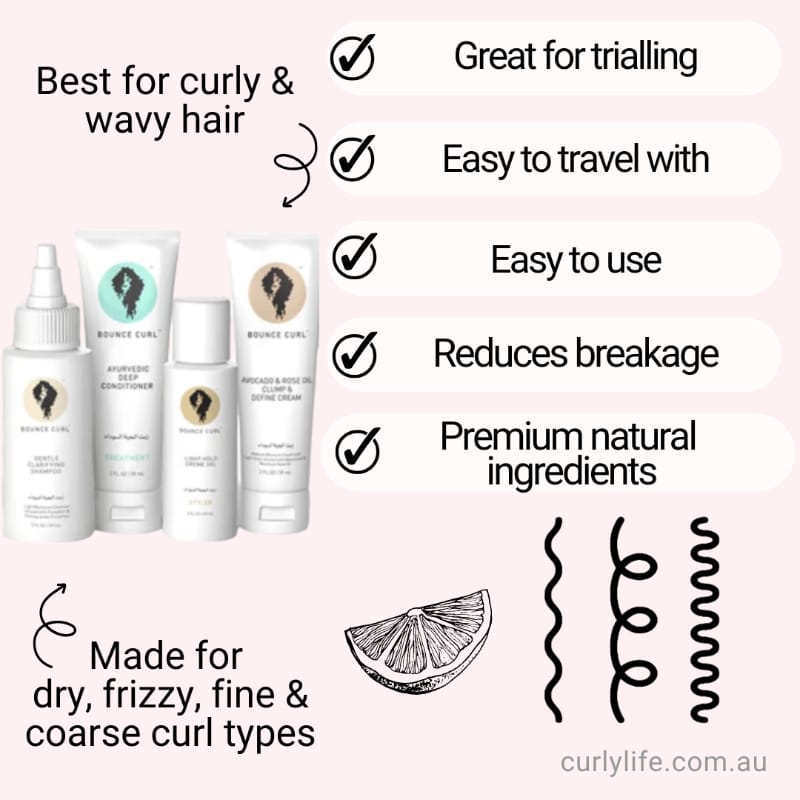 Bounce Curl Curly Trial Travel Kit