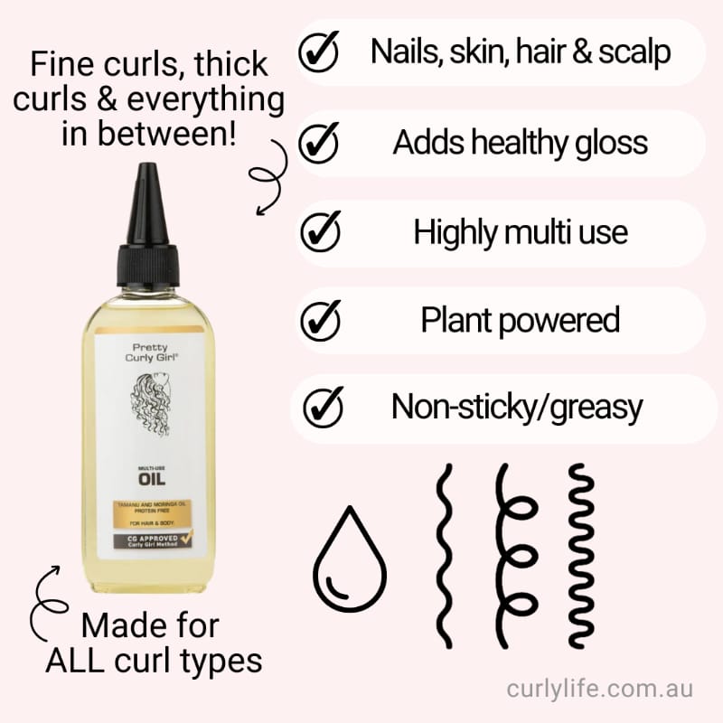 Pretty Curly Girl Multi Use Oil