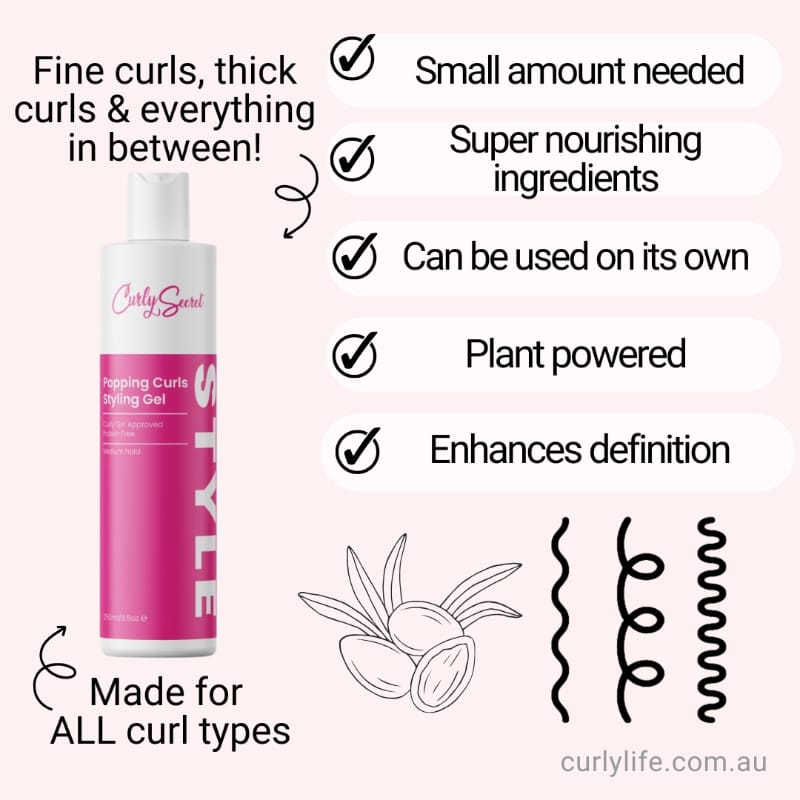 Curly Secret Popping Curls Styling Gel