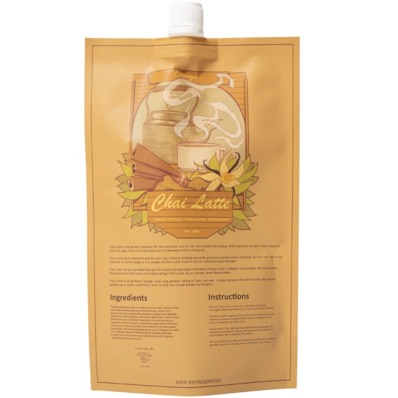 Ecoslay Chai Latte Hair Cleanser (8oz/227ml)