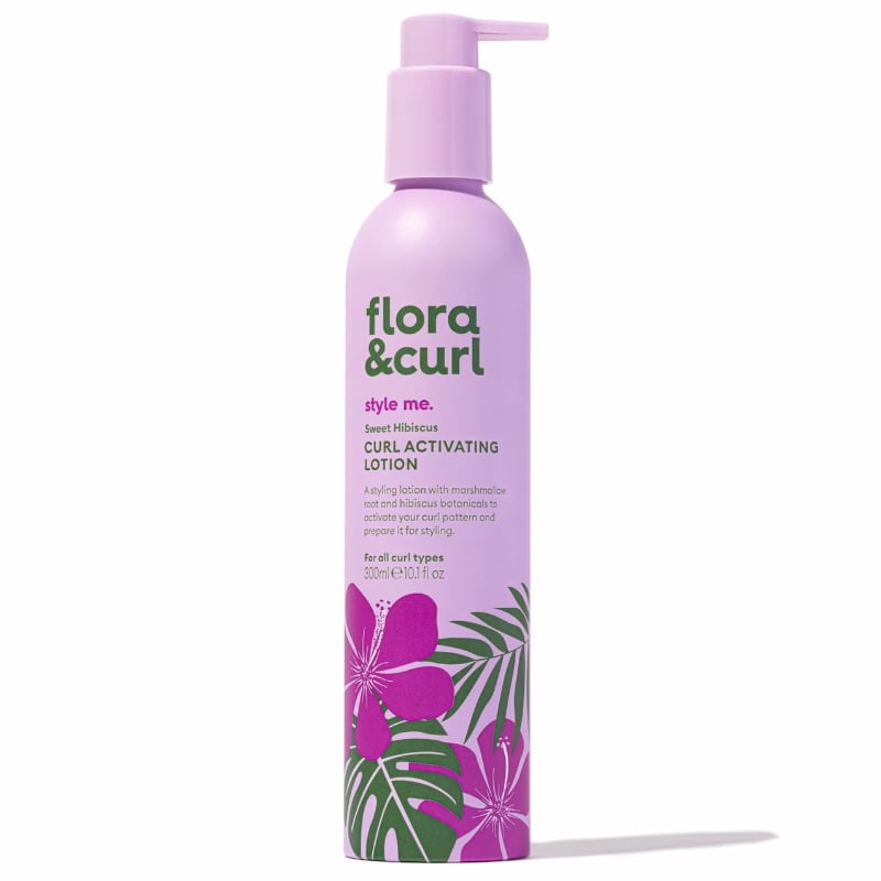 Flora & Curl Sweet Hibiscus Curl Activating Lotion