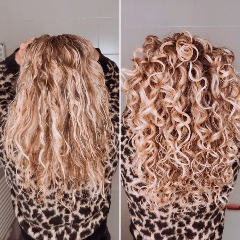 Flora & Curl Sweet Hibiscus Curl Volumizing Foam