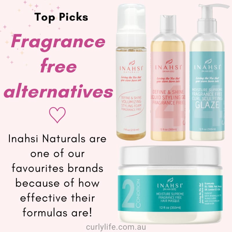 Fragrance Free Curly Hair Products Australia
