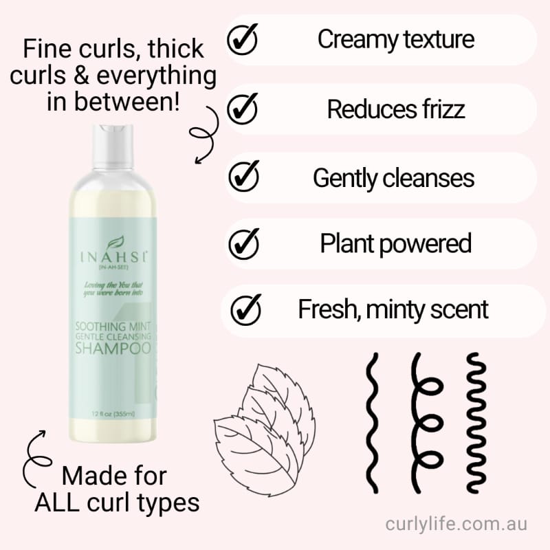 Inahsi Naturals Soothing Mint Gentle Shampoo