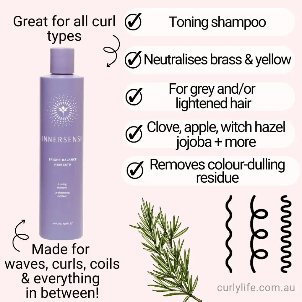 Innersense Organic Beauty Bright Balance Toning Hairbath Shampoo