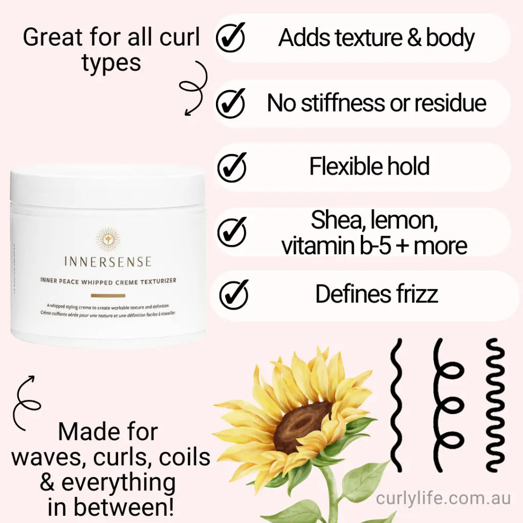 Innersense Organic Beauty Inner Peace Whipped Creme Texturizer