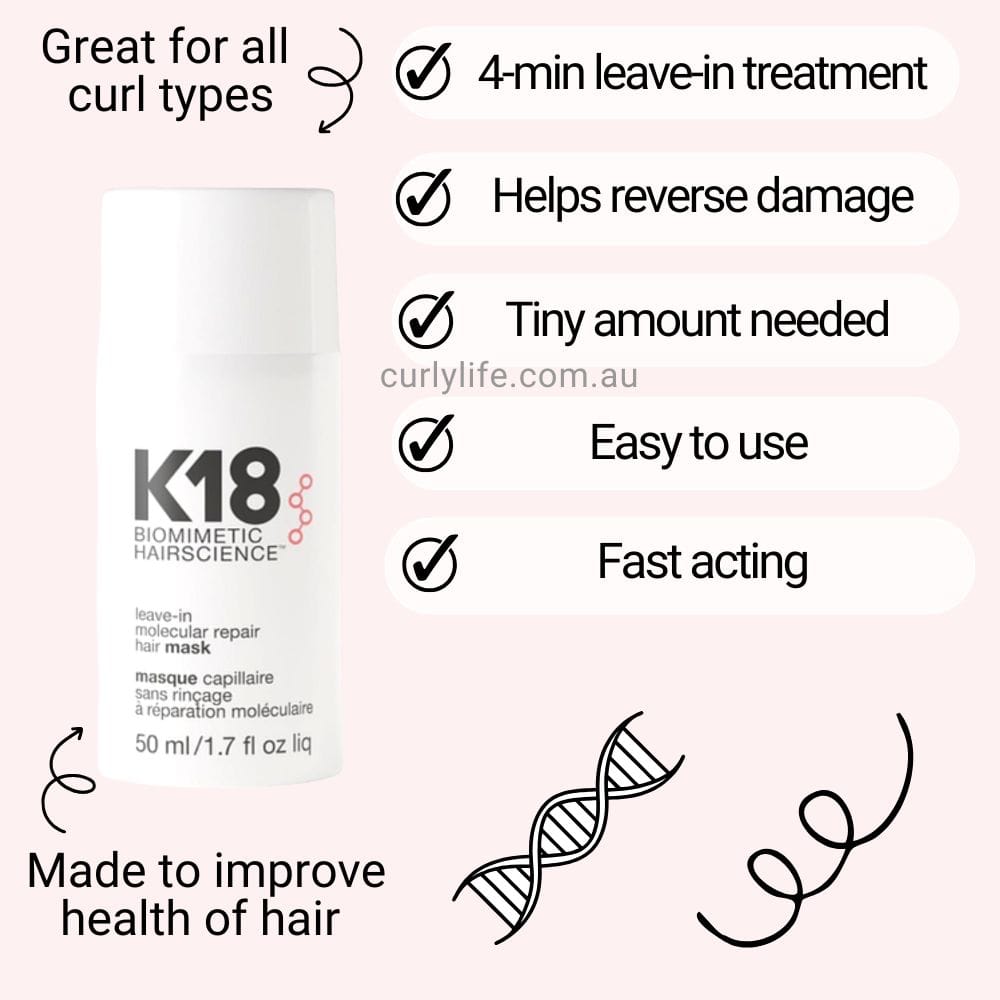 K18 Leave-In Molecular Repair Hair Mask