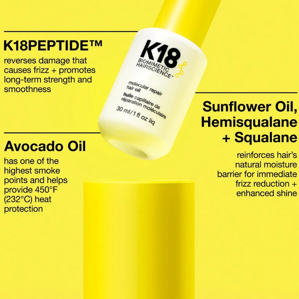 K18 Molecular Repair Hair Oil