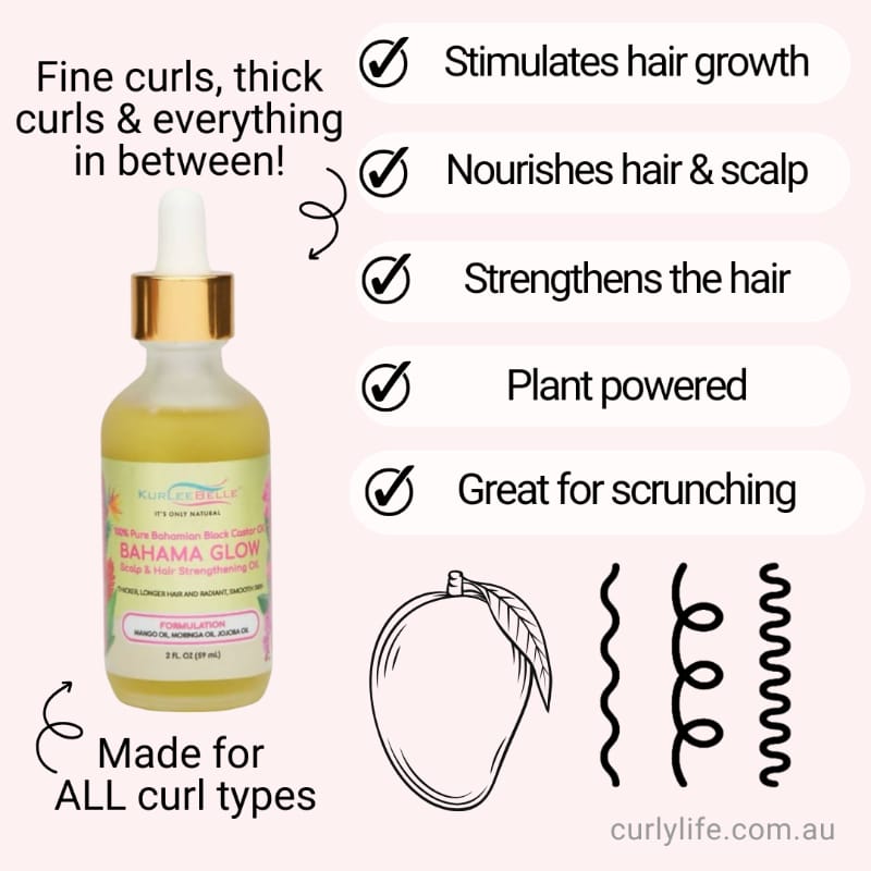 Kurlee Belle Bahama Glow Scalp & Hair Oil