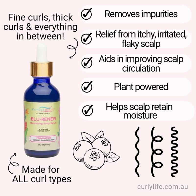 Kurlee Belle Blu Renew Nourishing Scalp Serum