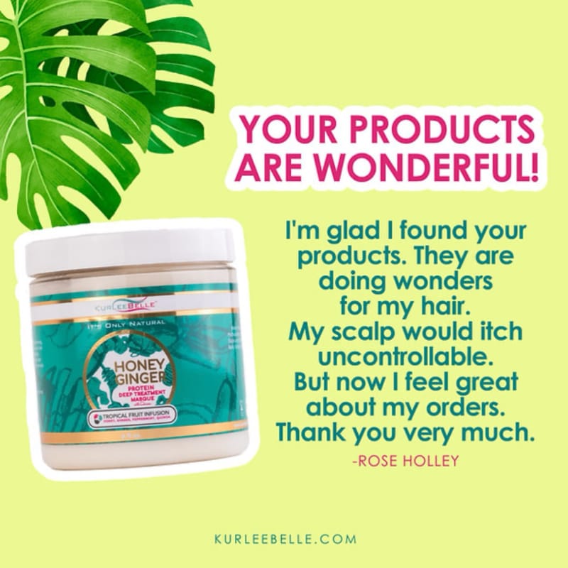 Kurlee Belle Honey Ginger Protein Deep Treatment