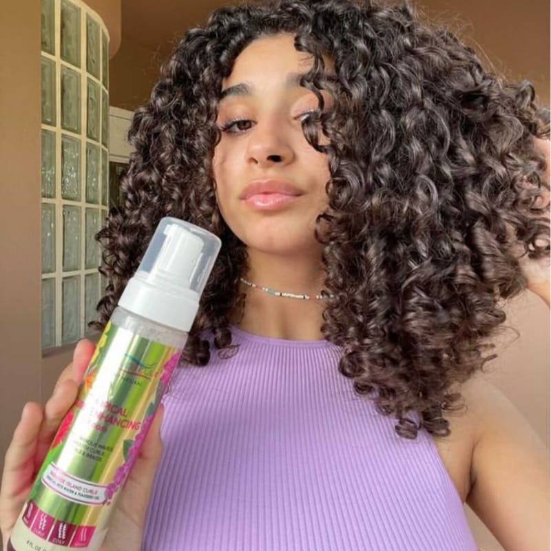 Kurlee Belle Tropical Curl Enhancing Foam