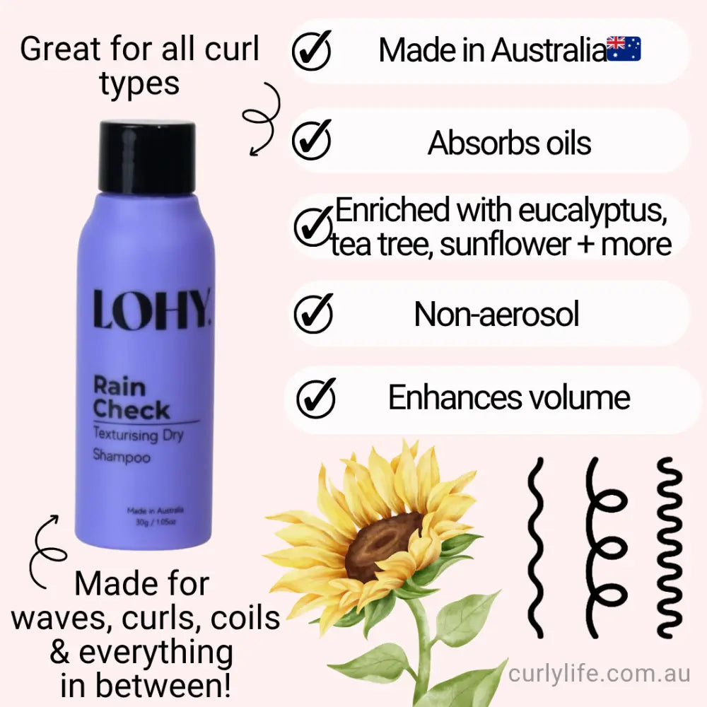 LOHY Rain Check Texturising Dry Shampoo