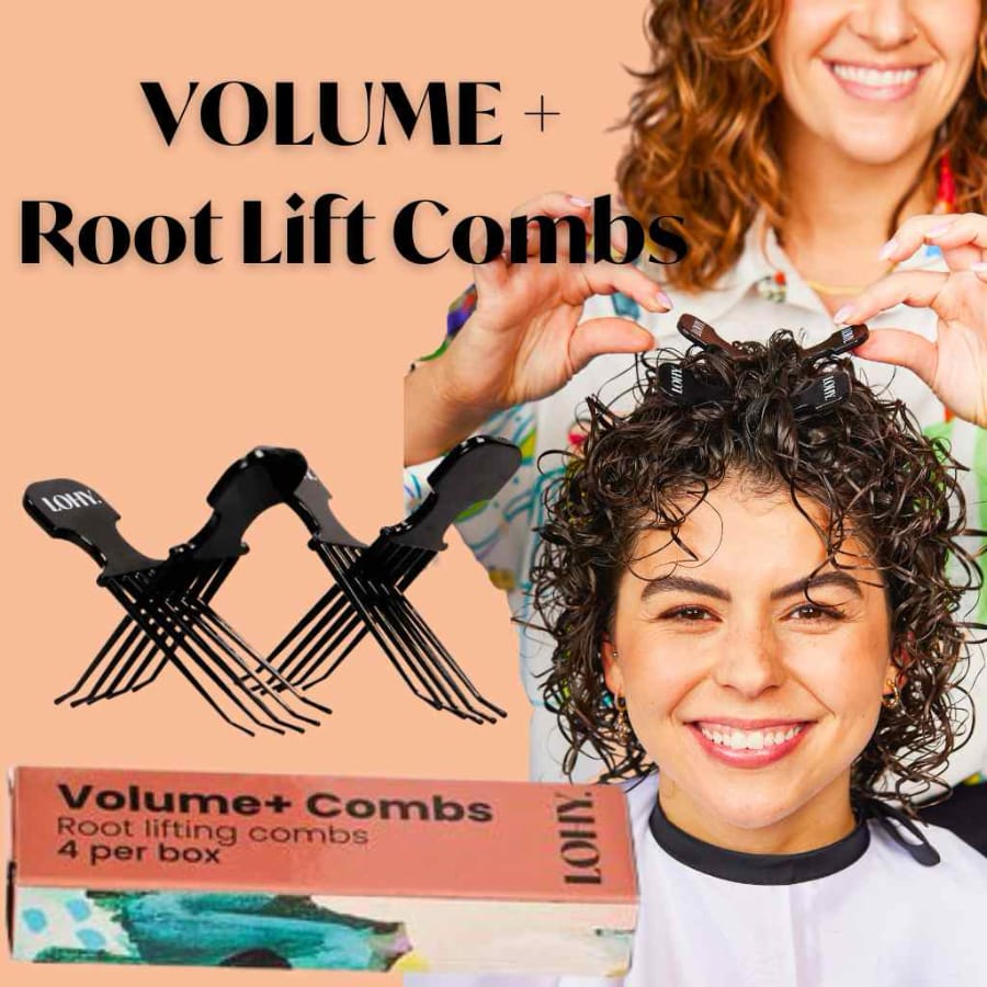 LOHY VOLUME + Root Lift Combs x4