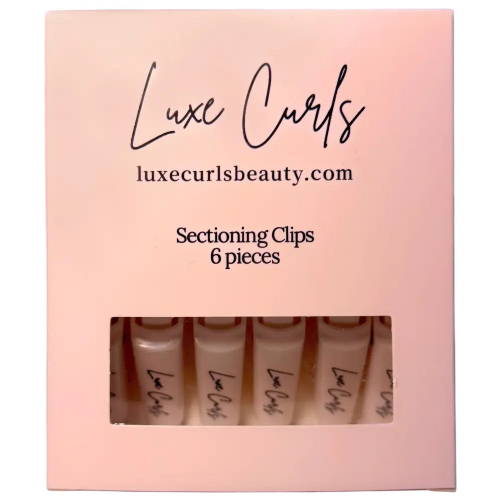 LuxeCurls Alligator Crocodile Sectioning Clips for Curls