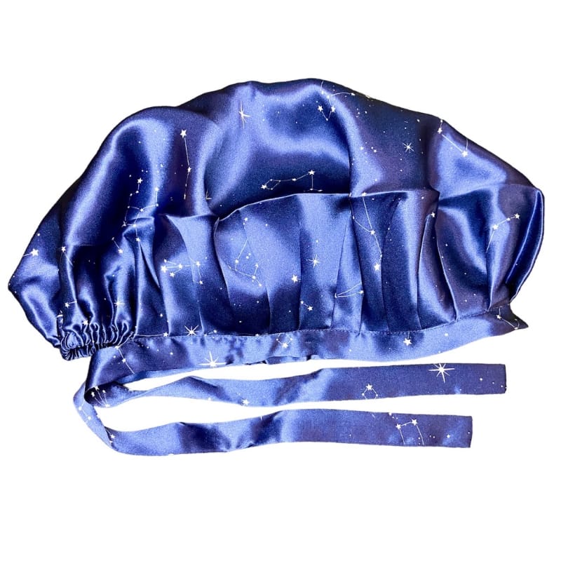 Constellations Mulberry Silk Adjustable Bonnet