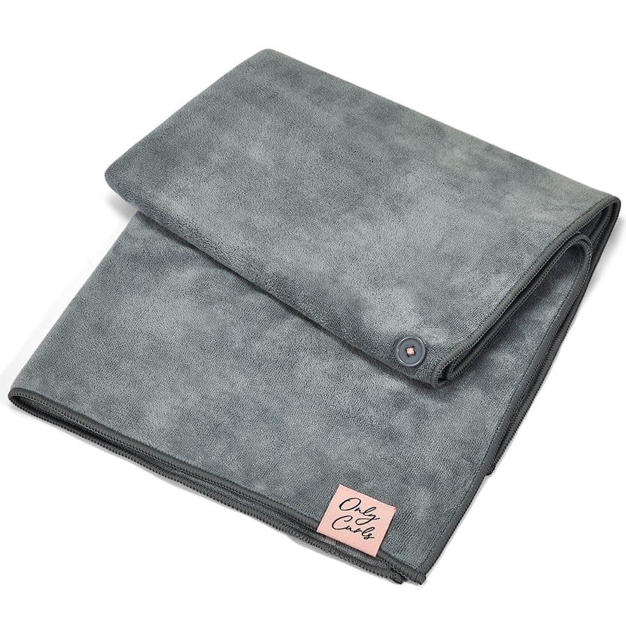 Only Curls Microfibre Hair Towel (Grey)