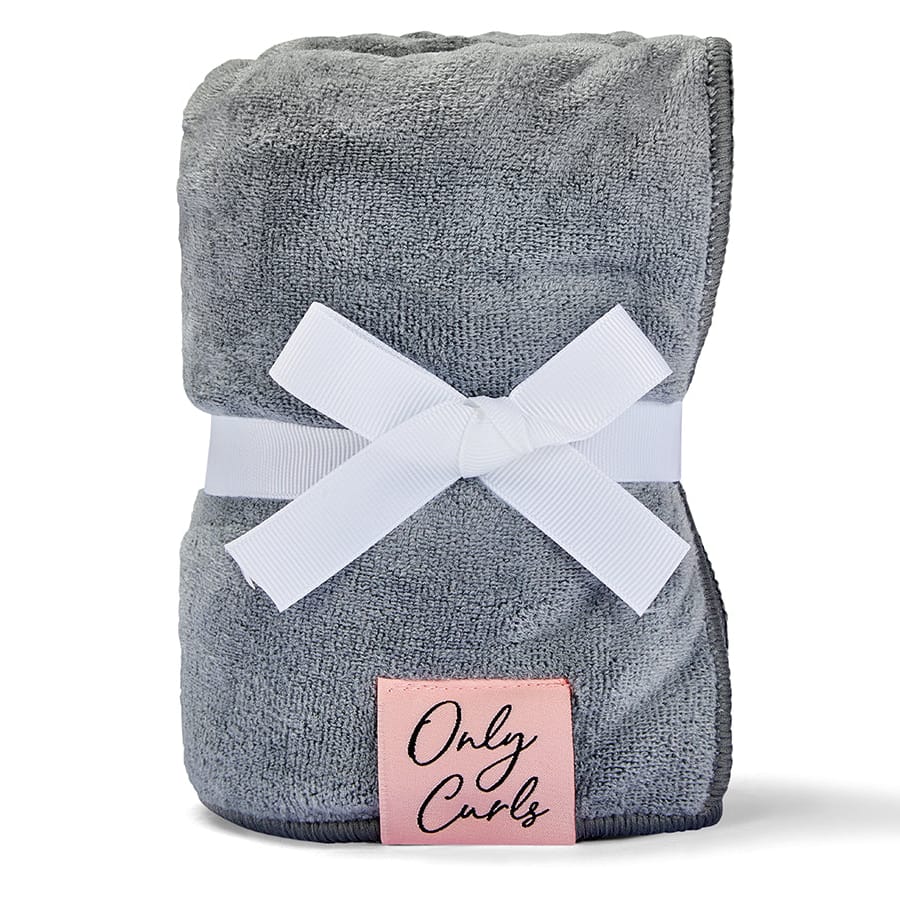 Only Curls Microfibre Hair Towel (Grey)