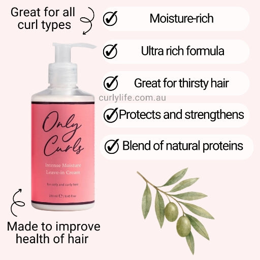 Only Curls Intense Moisture Leave-in Cream