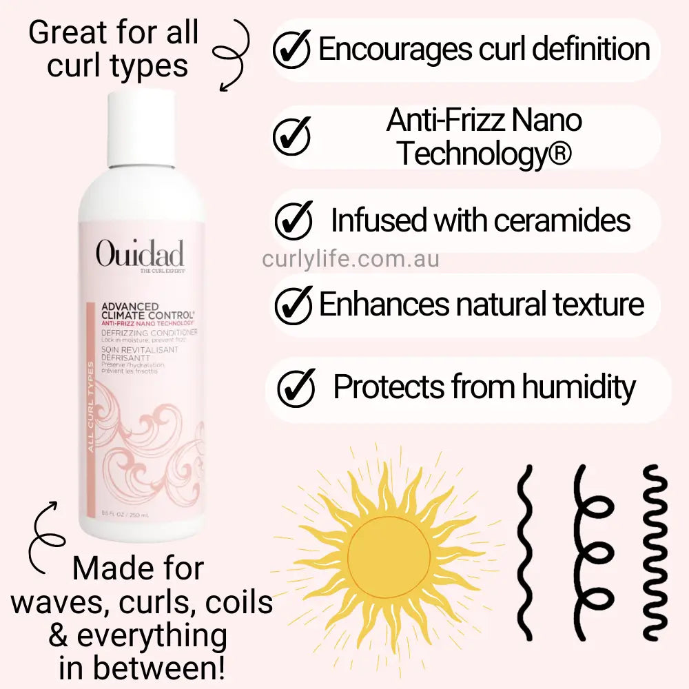 Ouidad Advanced Climate Control Defrizzing Conditioner