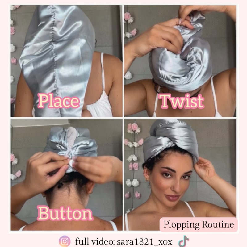 Curl Plopping Towel