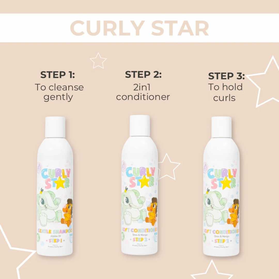 Pretty Curly Girl Curly Star Liquid Gel 250ml - Fragrance Free