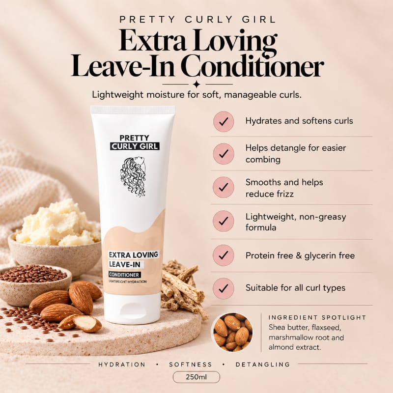Pretty Curly Girl Extra Loving Leave-In Conditioner