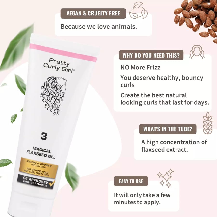 Pretty Curly Girl Magical Flaxseed Gel