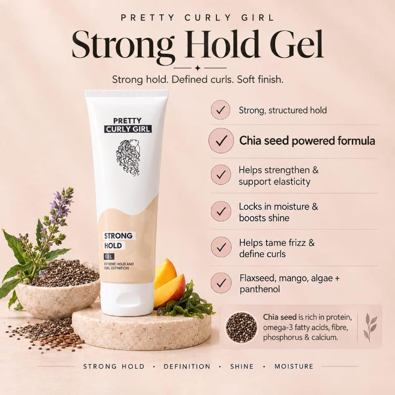 Pretty Curly Girl Strong Hold Gel